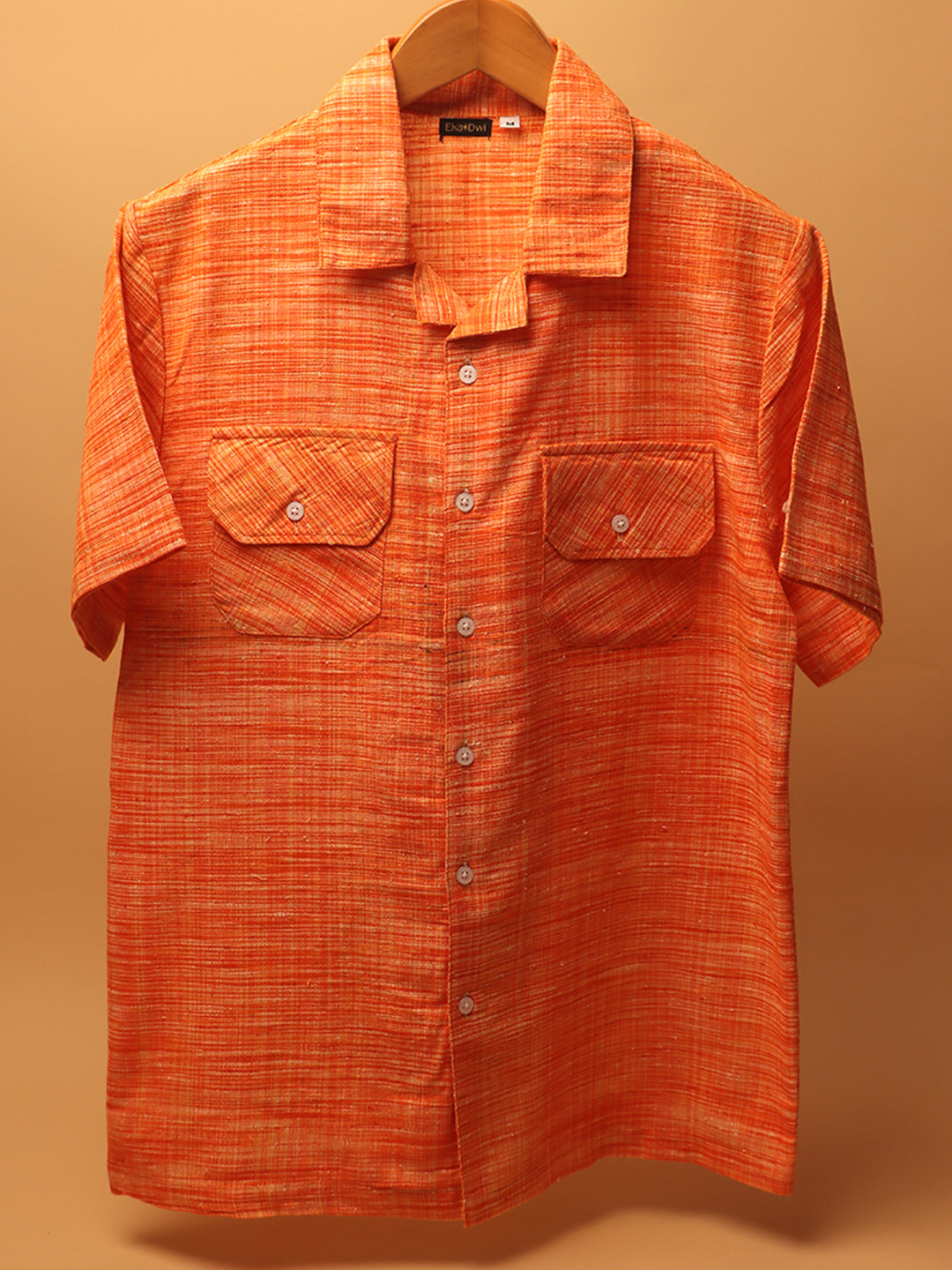 Jwala * Khadi Cuban Collar Shirt #45