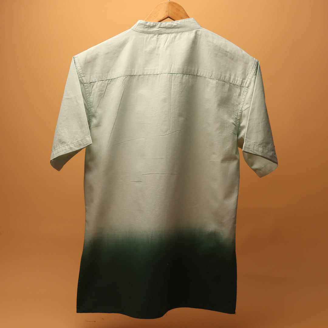 Ombre Dye Kurta Shirt #78