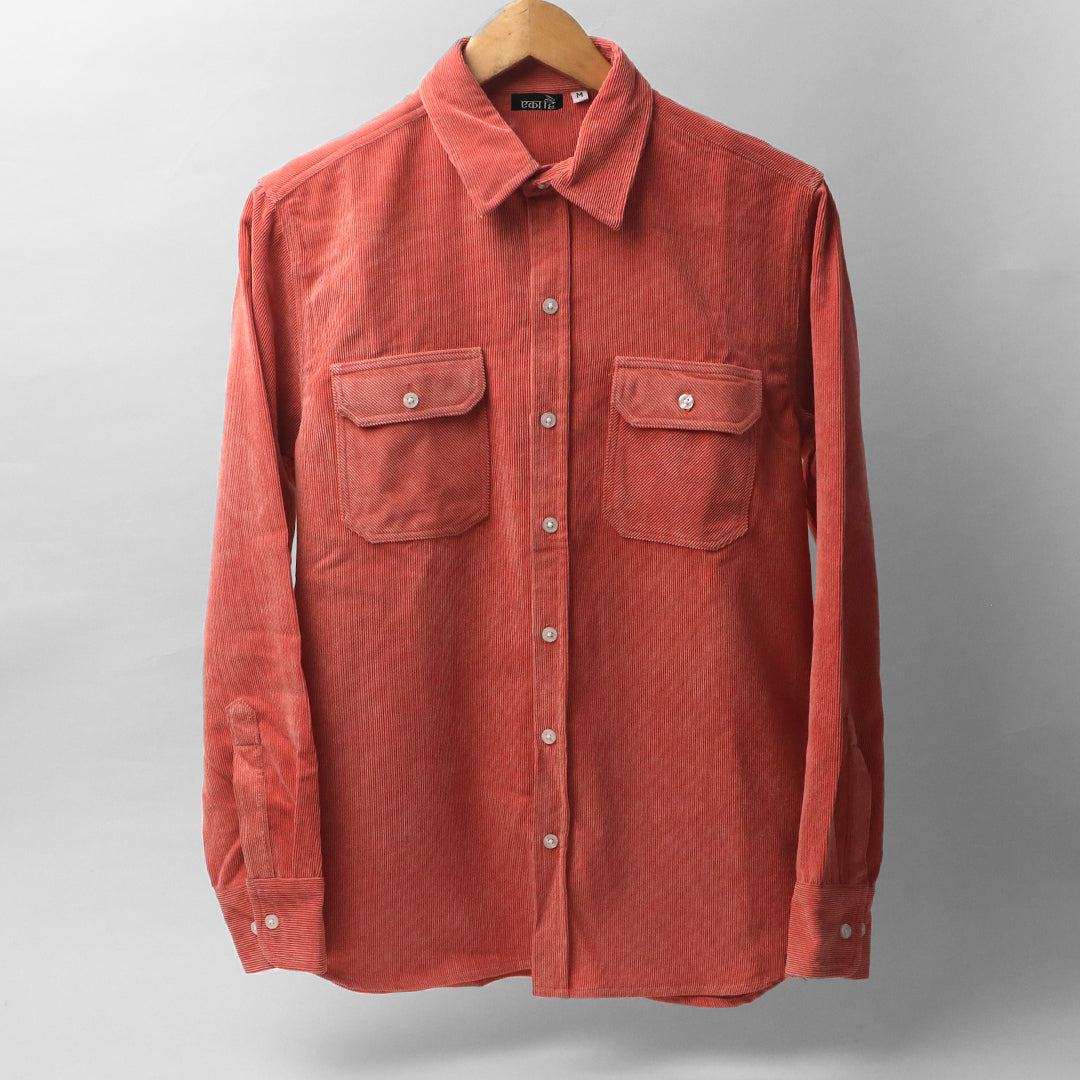 APRICOT * Corduroy Shirt #32