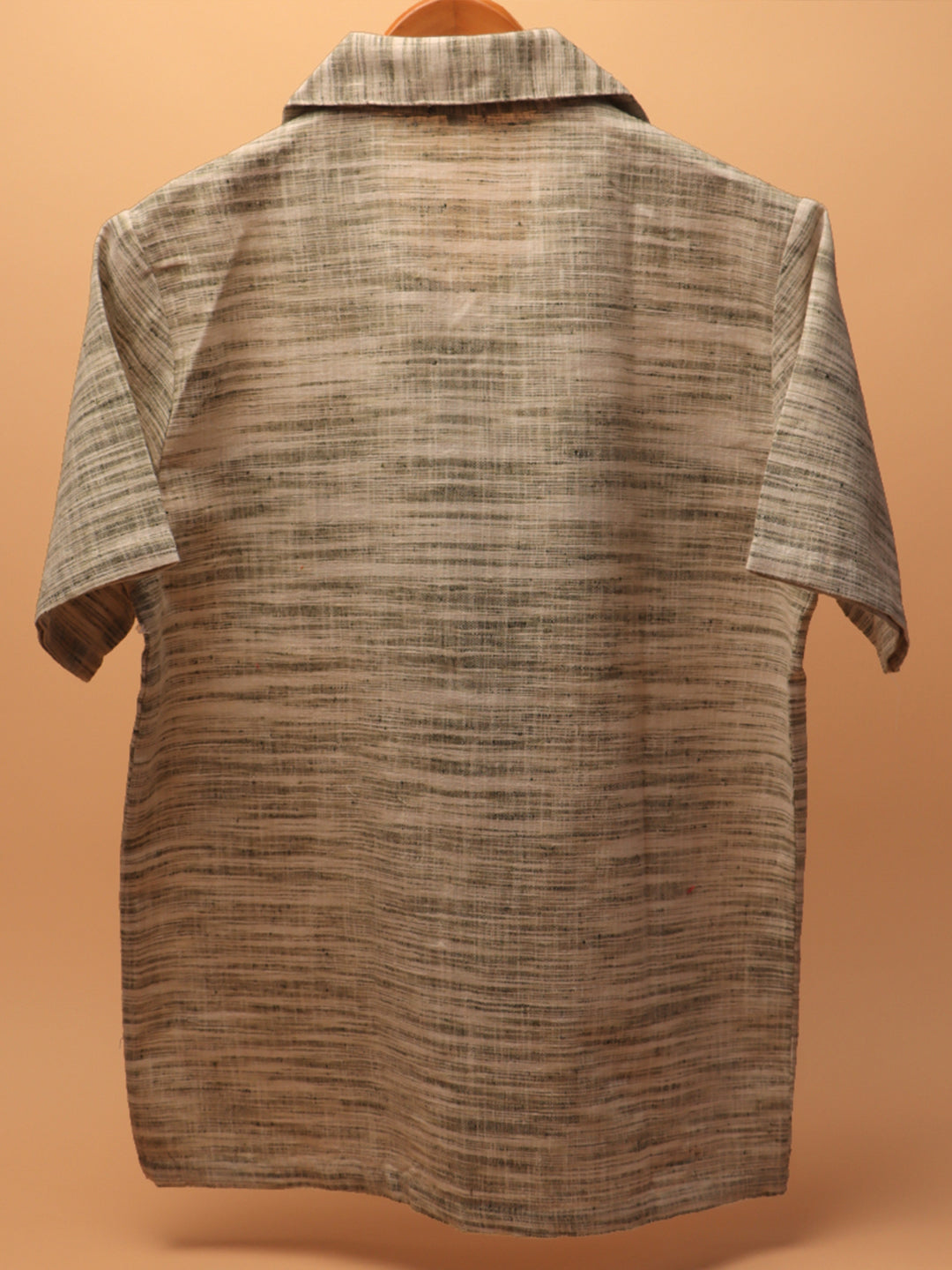 Eka Dwi Khadi Cuban Collar Shirt #41