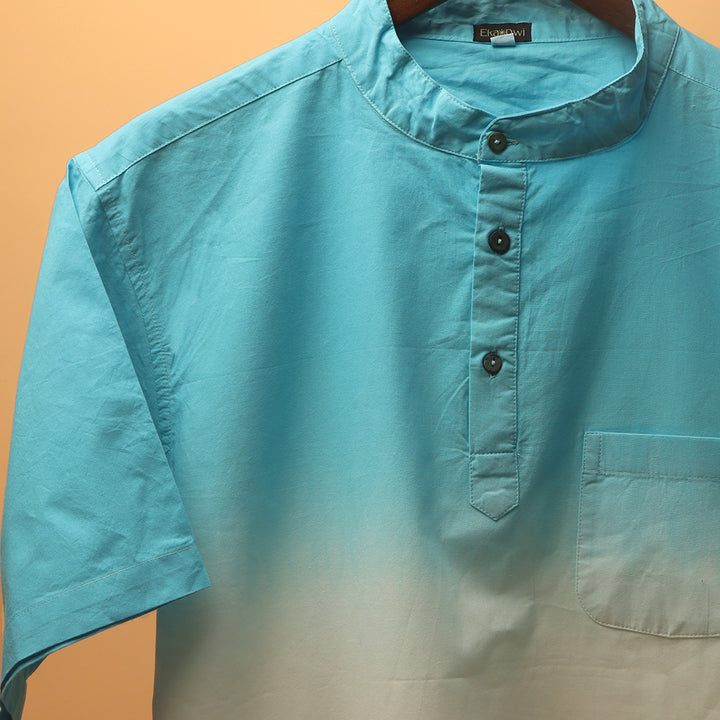 Ombre Dye Kurta Shirt #85