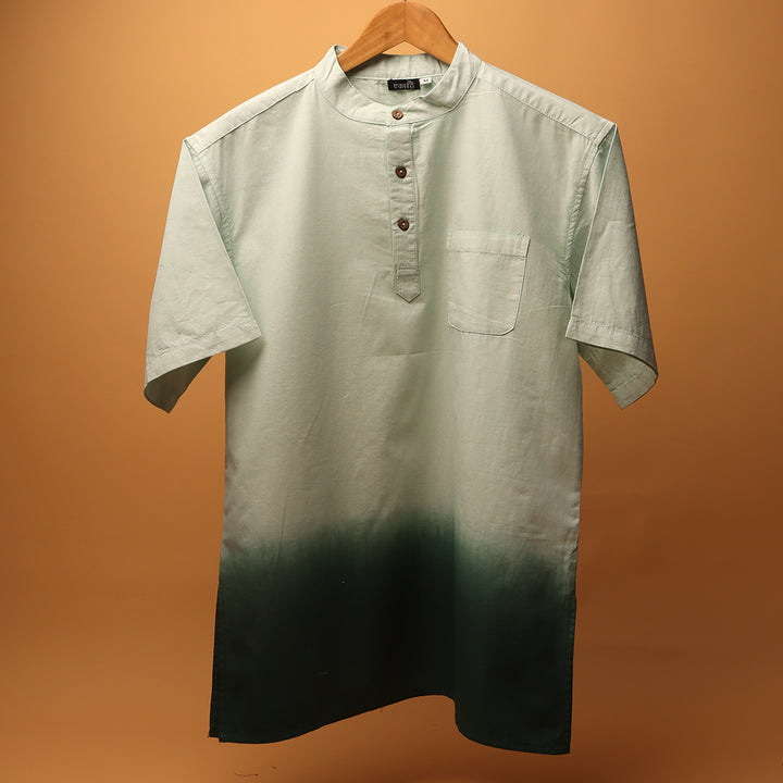 Ombre Dye Kurta Shirt #78
