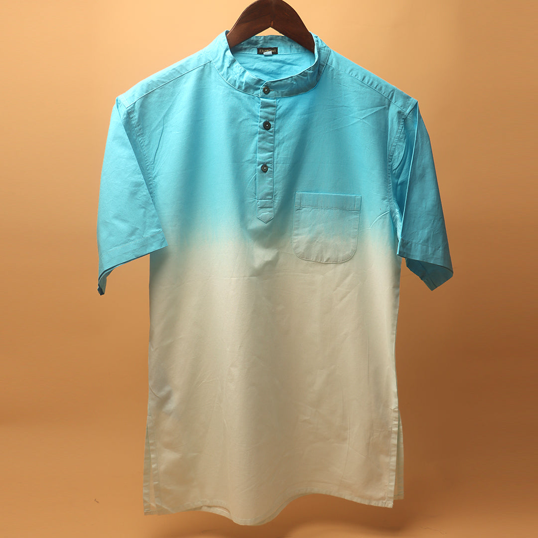 Ombre Dye Kurta Shirt #85