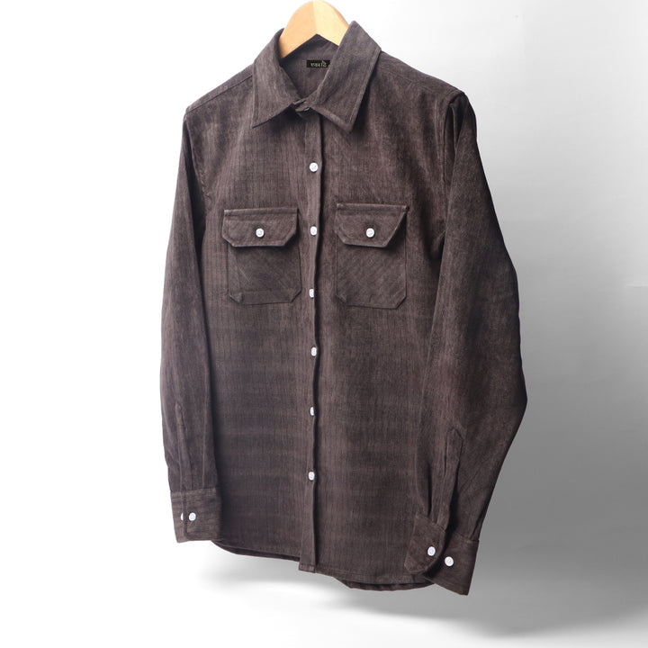 Charcoal * Corduroy Shirt #40