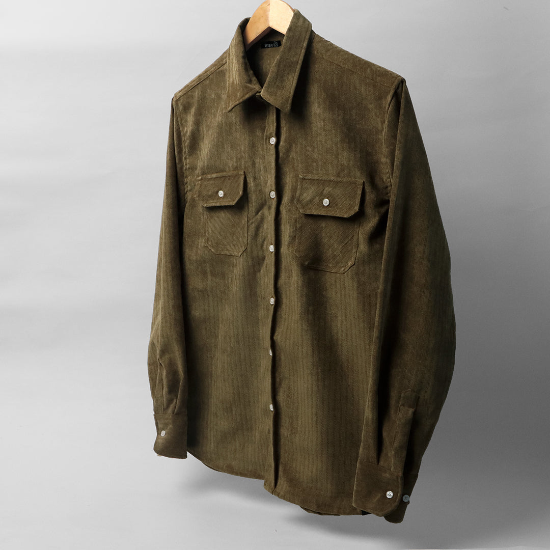 HAZELTON * Corduroy Shirt #30