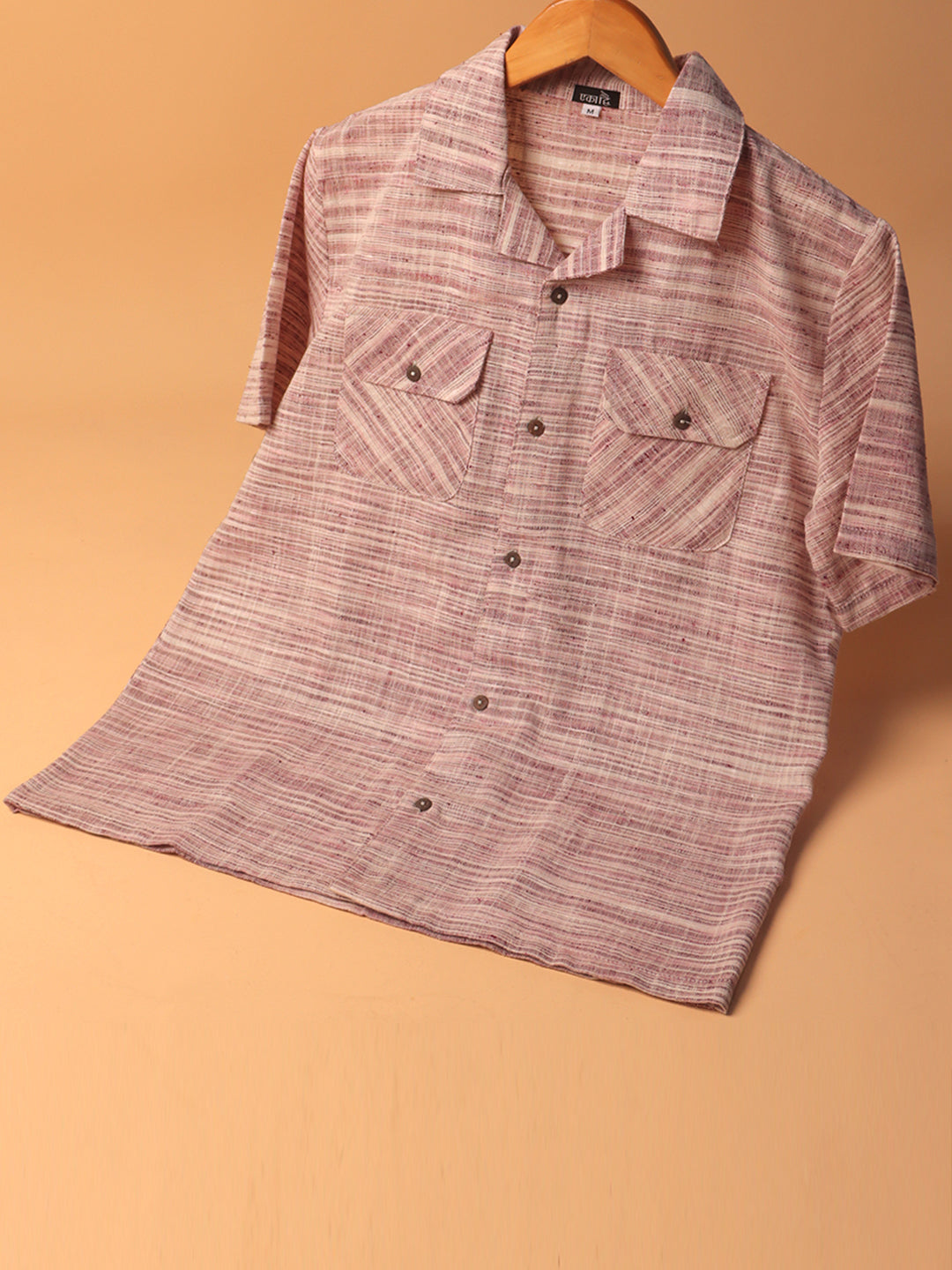 Desh Weave * Khadi Cuban Collar Shirt #40