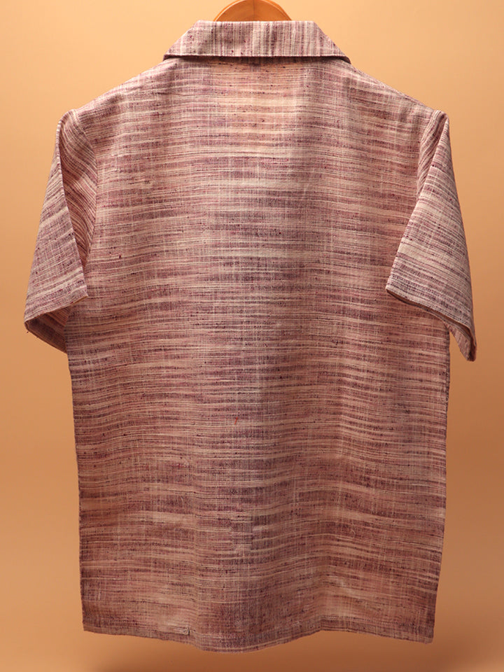 Desh Weave * Khadi Cuban Collar Shirt #40