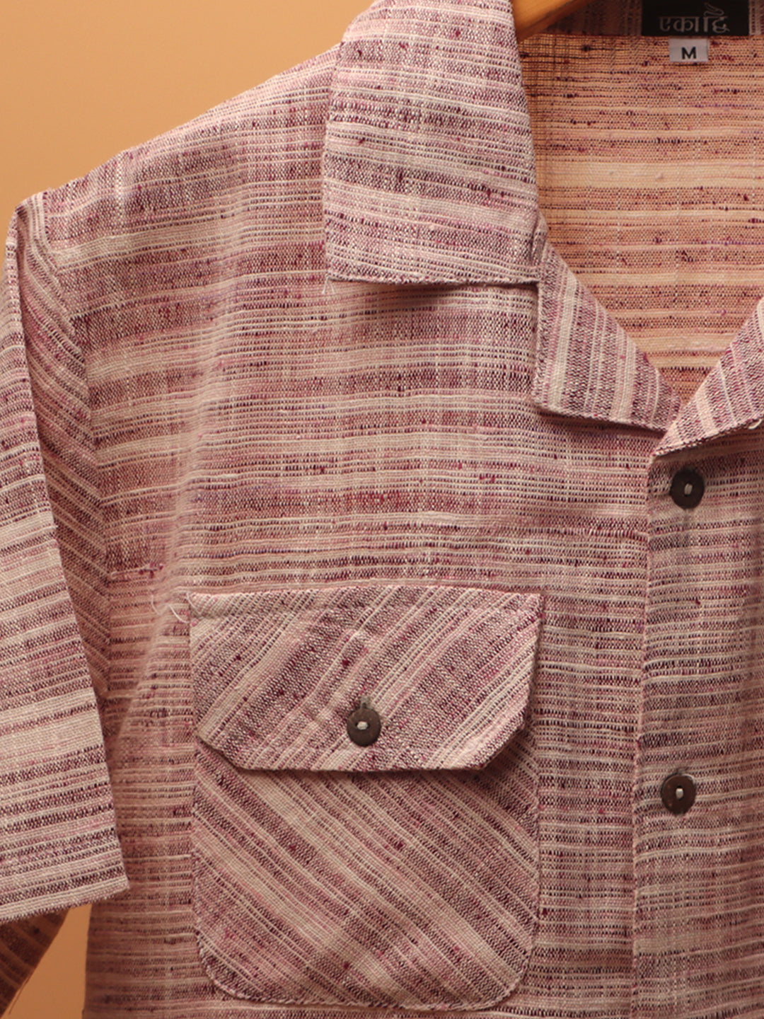 Desh Weave * Khadi Cuban Collar Shirt #40