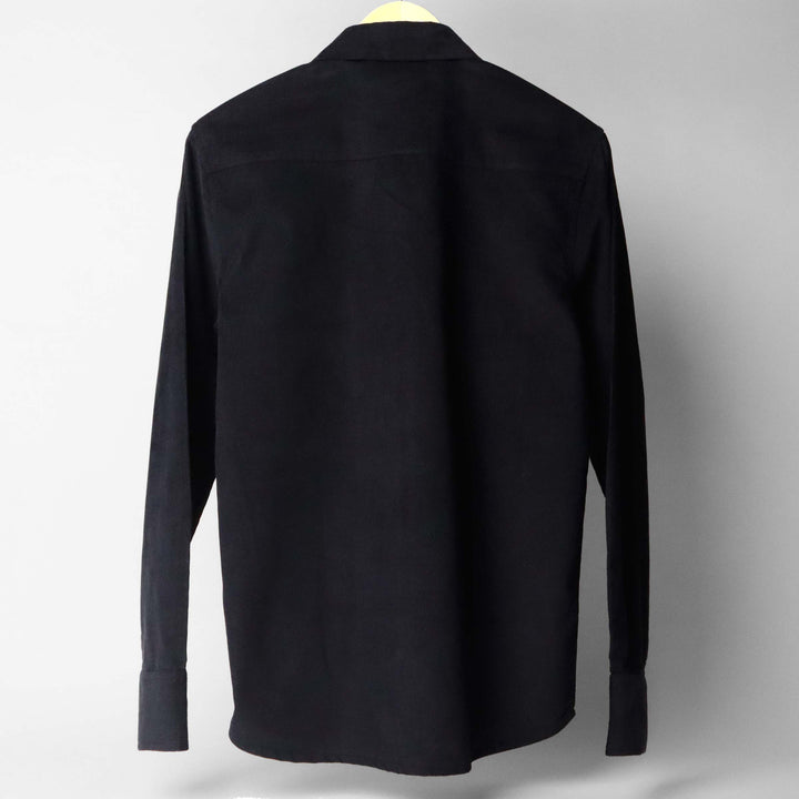 AZURE BLACK * Corduroy Shirt#26
