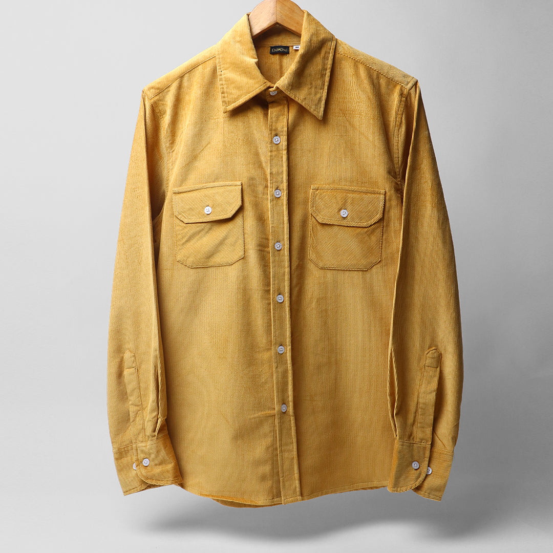 Mustand Ochre * Corduroy Shirt #43