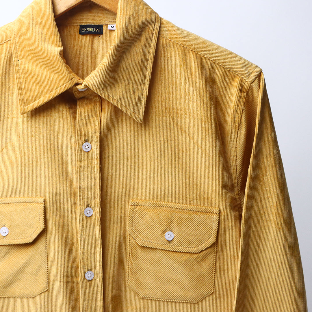 Mustand Ochre * Corduroy Shirt #43