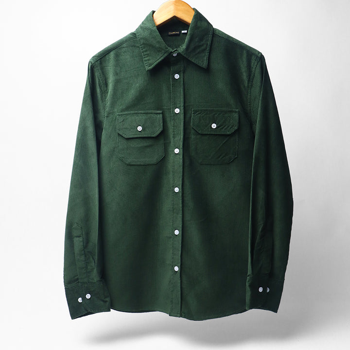 Pine Green * Corduroy Shirt #44