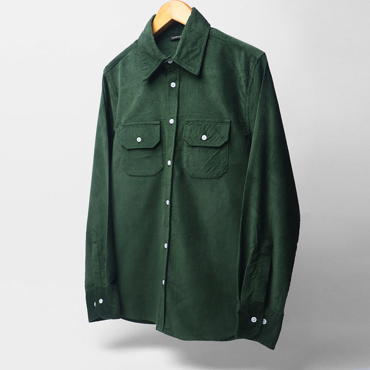 Pine Green * Corduroy Shirt #44