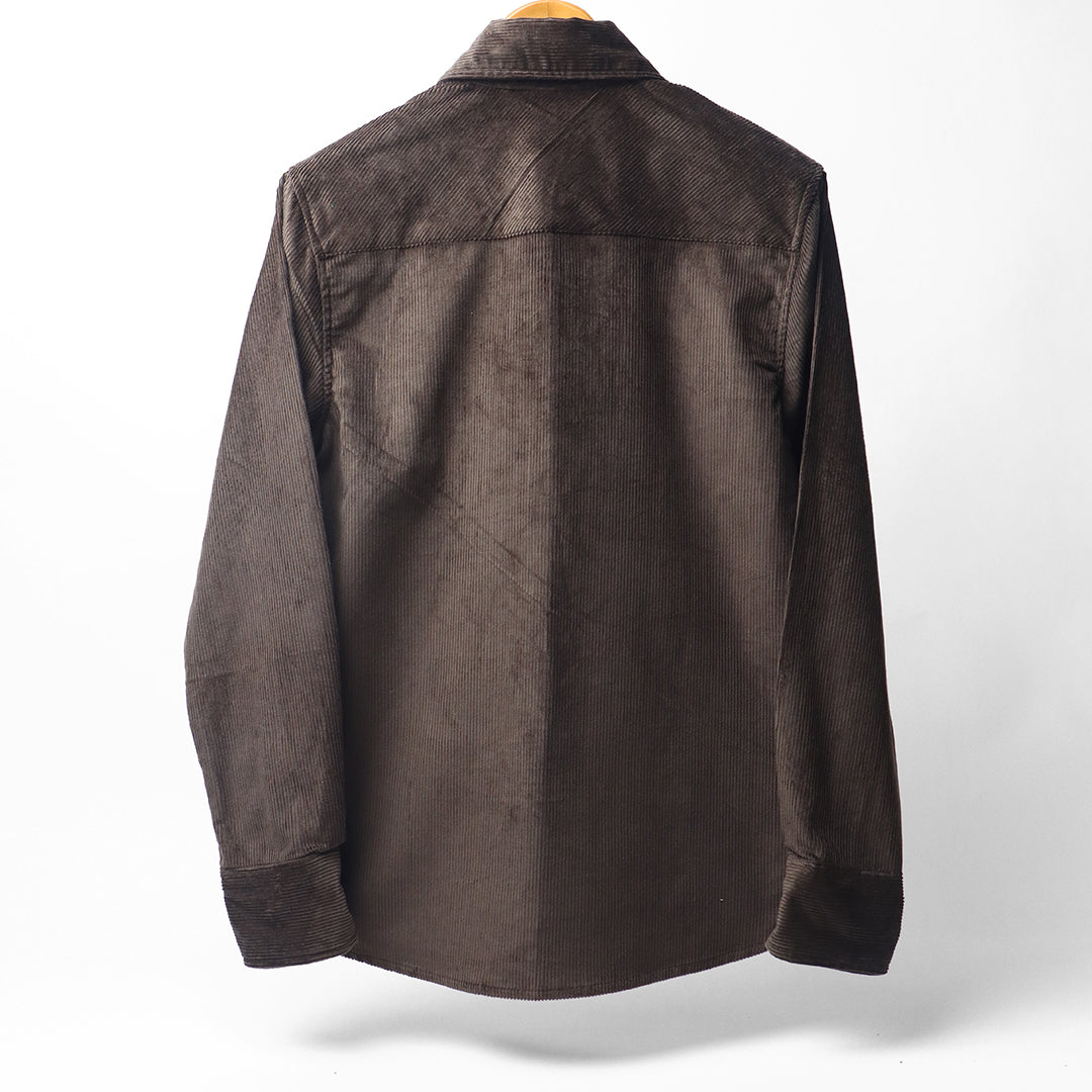 Earth Brown * Corduroy Shirt #45