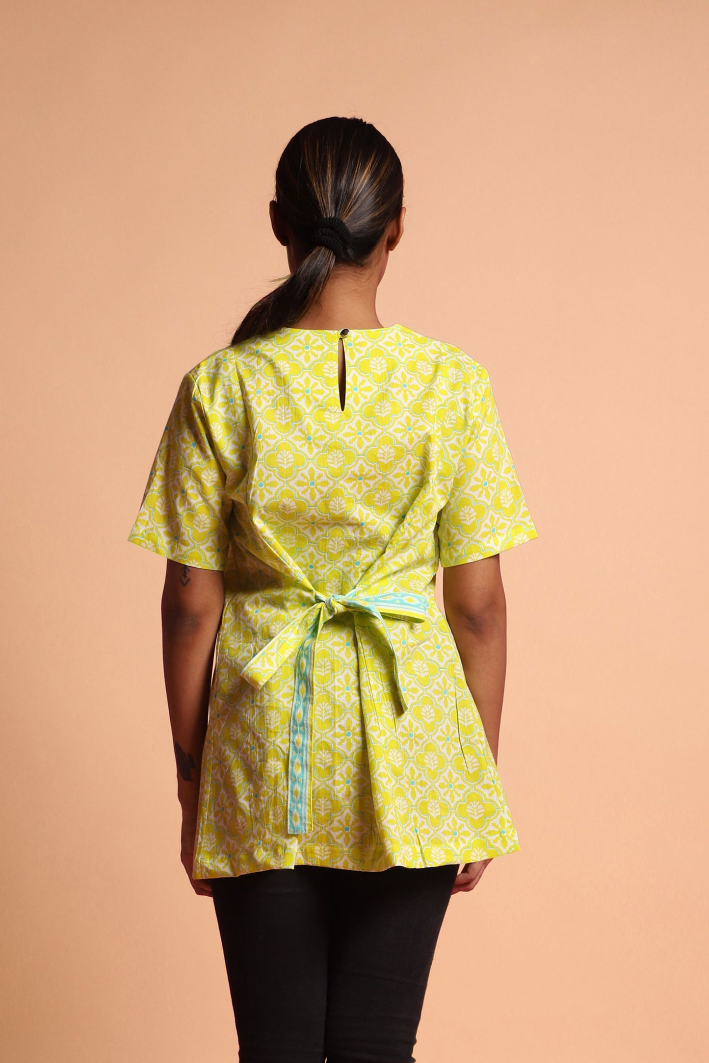 Lime Mandala Tunic#6