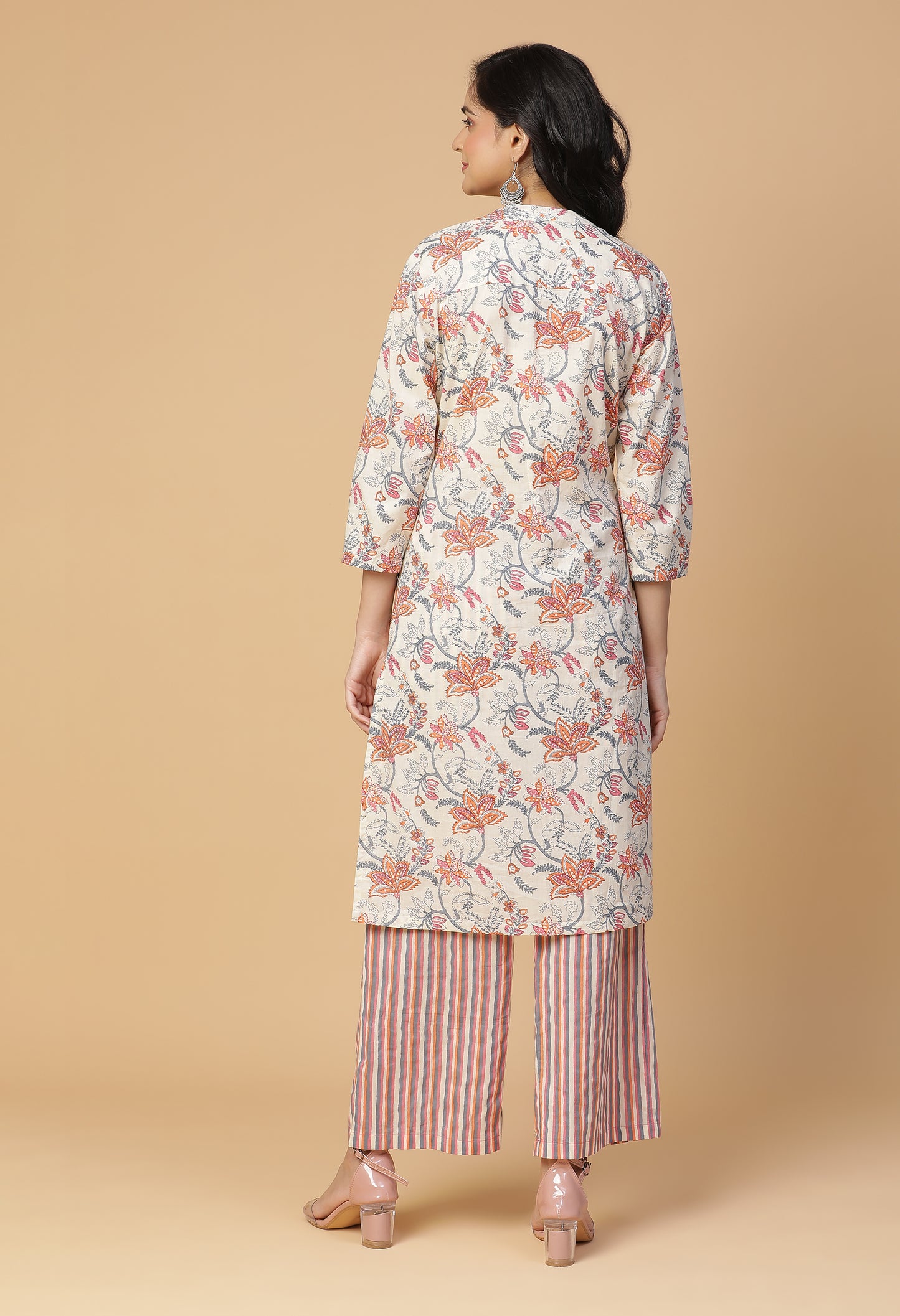 Pushpi Back Yoke Kurta With Bottom#14