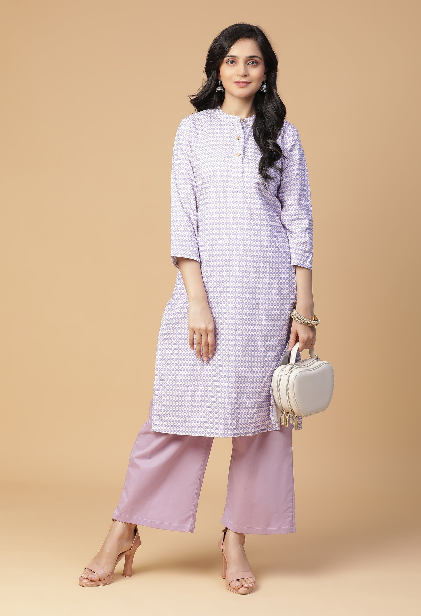 Jamuni Back Yoke Kurta With Bottom#16