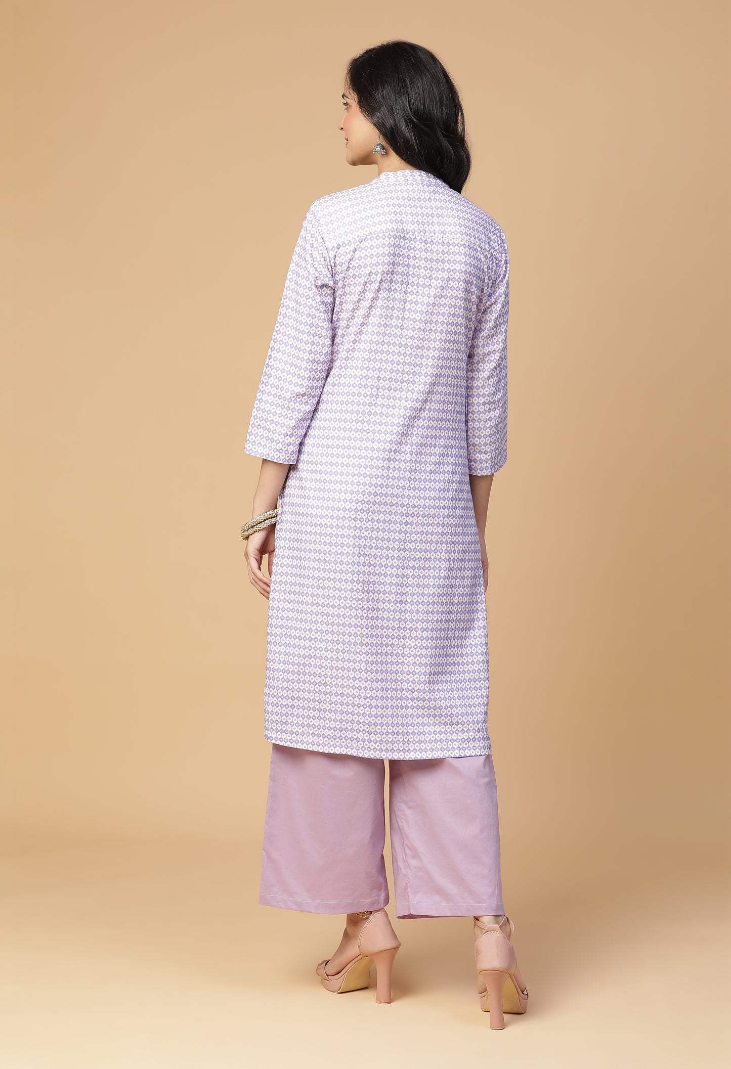 Jamuni Back Yoke Kurta With Bottom#16