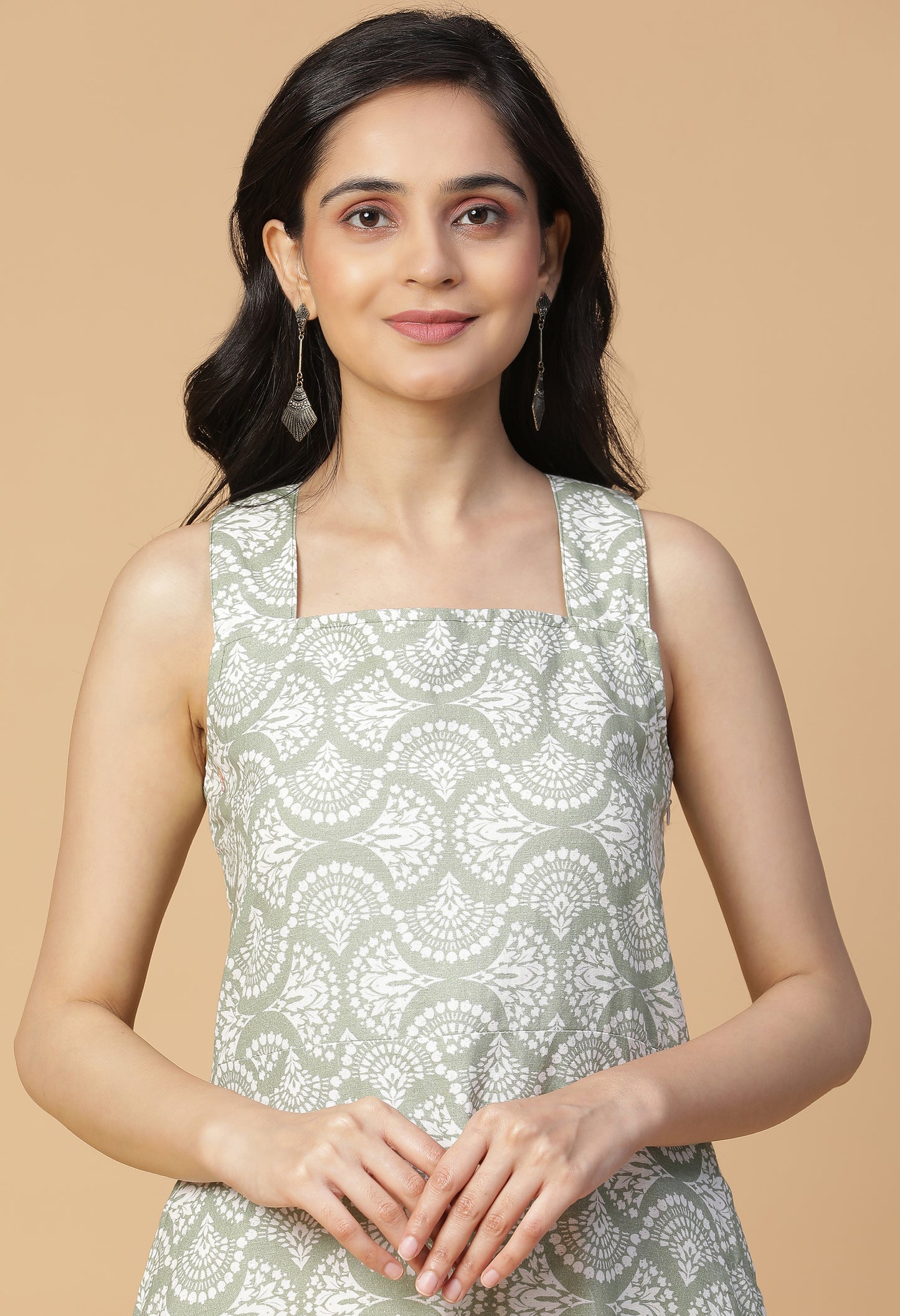 Juno Fit and Flare Midi Dress#18