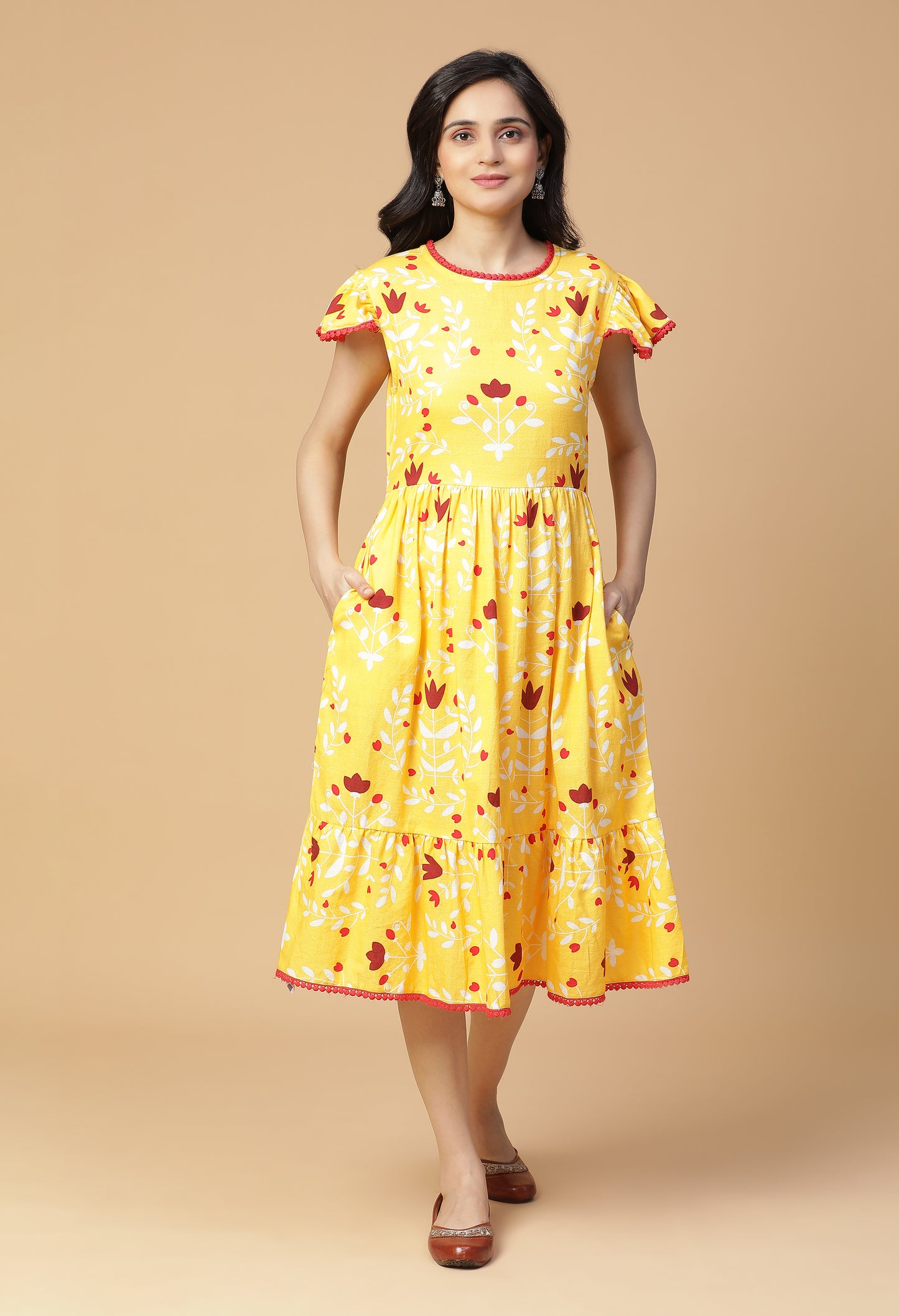 Resham Flare Dress#3