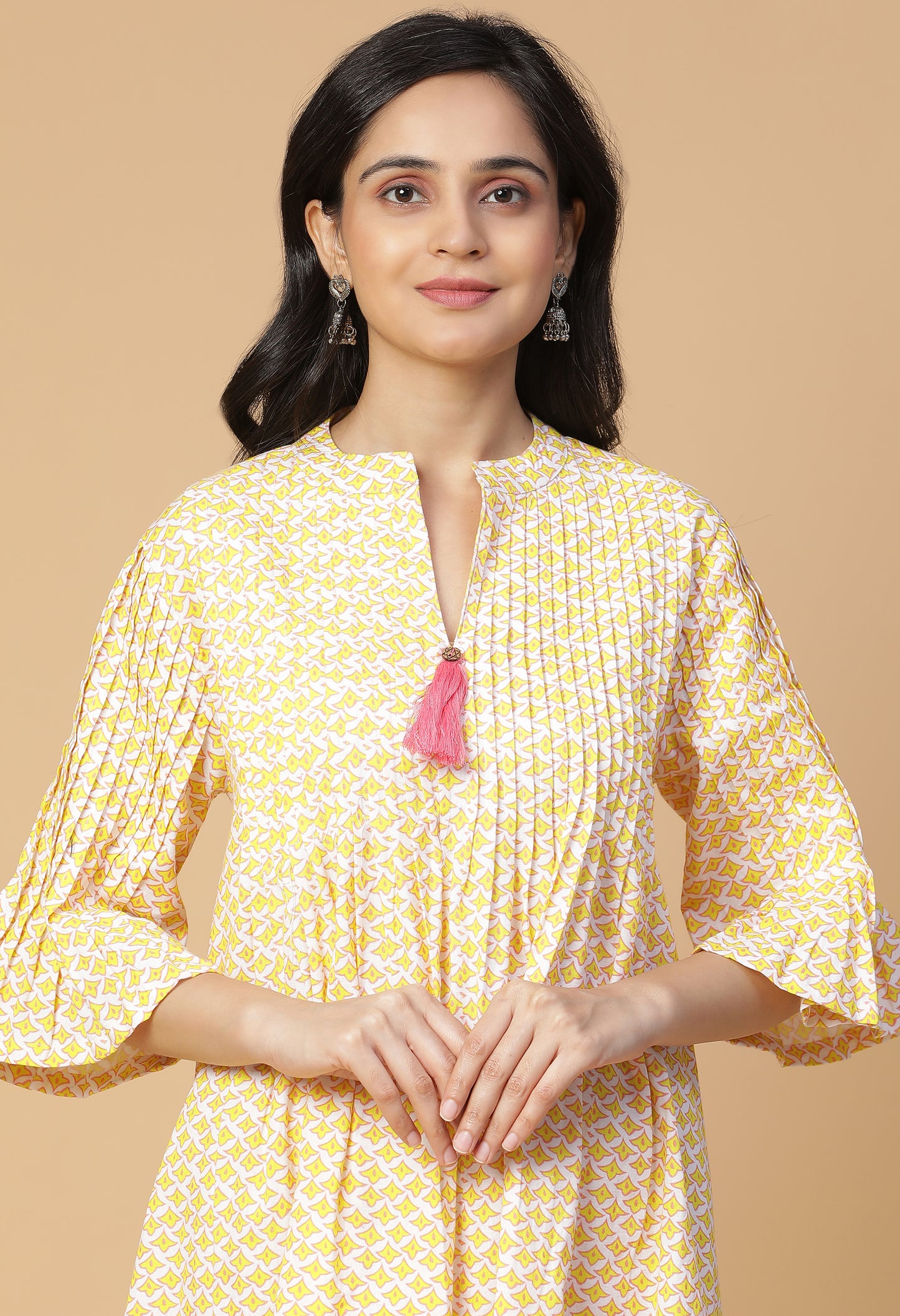 Floral Heaven Pleated Dress#1