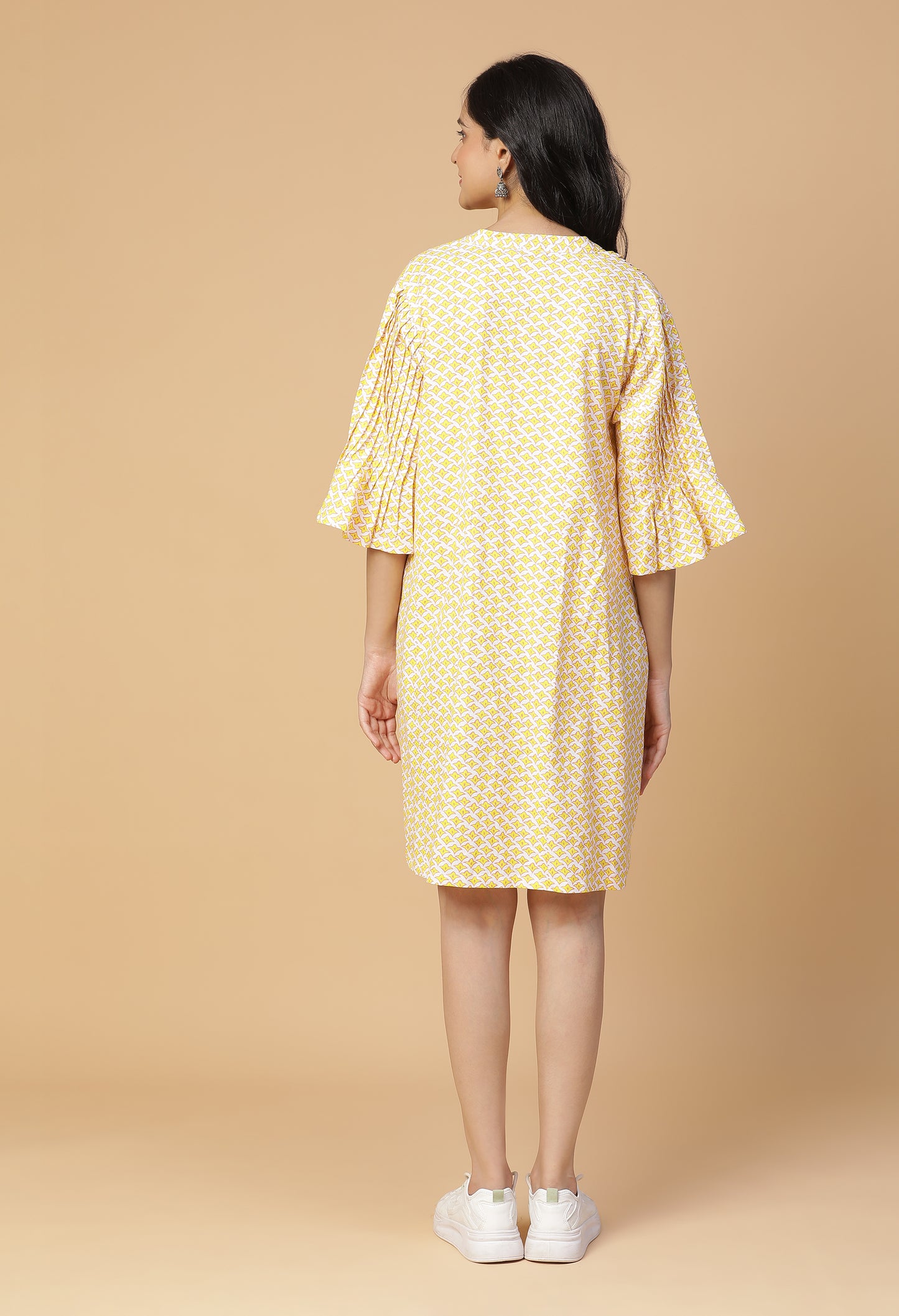 Floral Heaven Pleated Dress#1