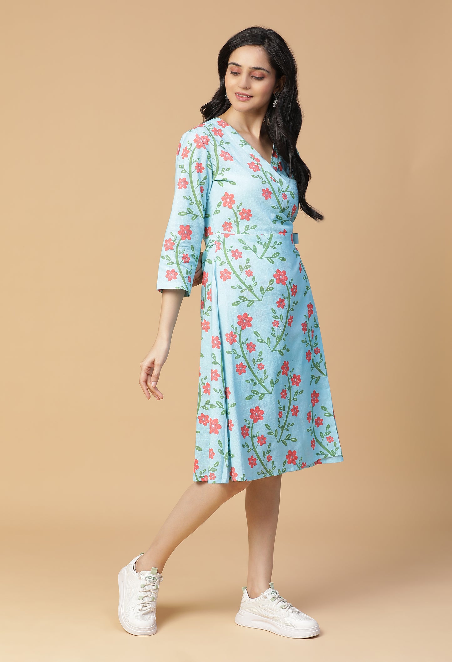 Sky Feels Wrap Dress#19