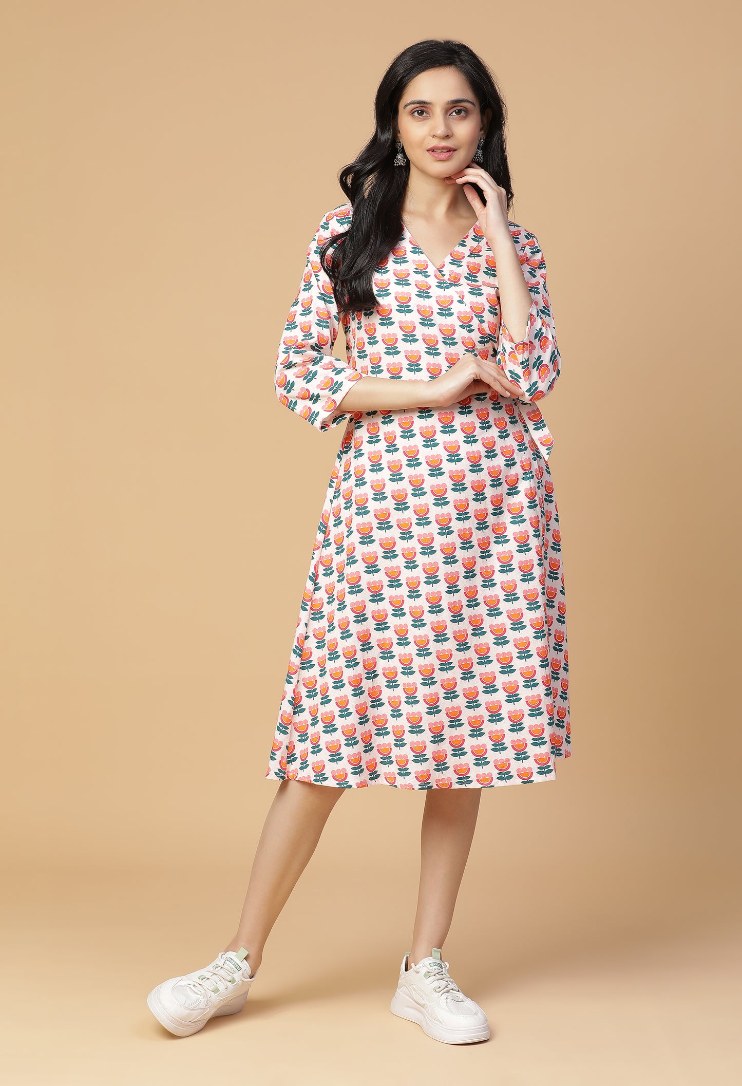 Phool Wrap Dress#17