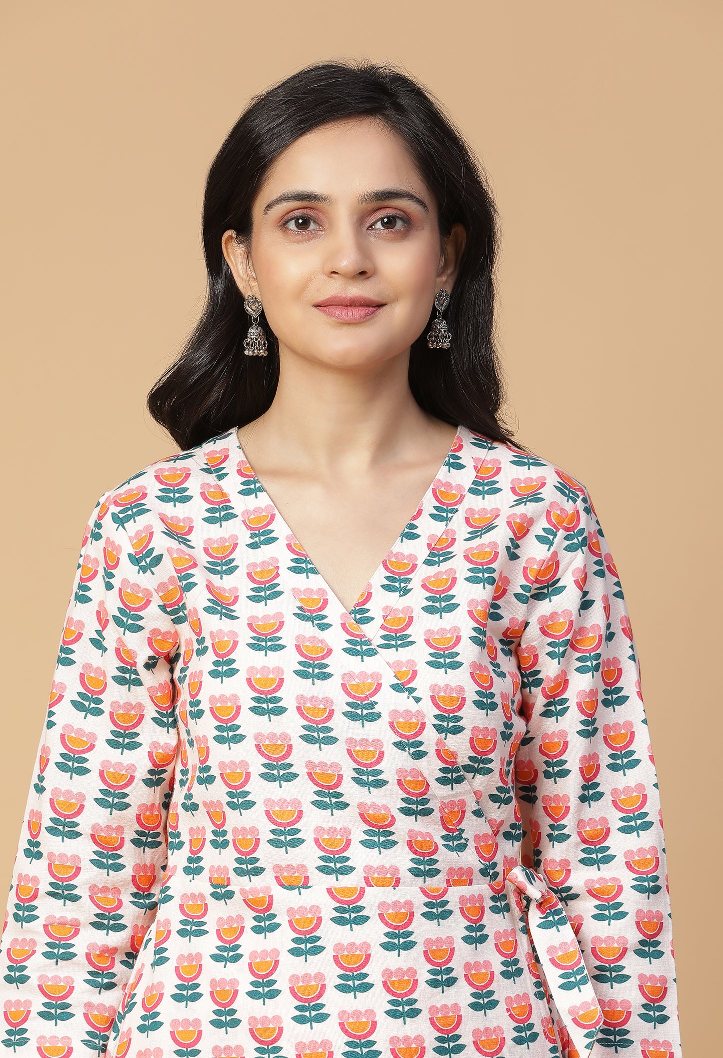 Phool Wrap Dress#17