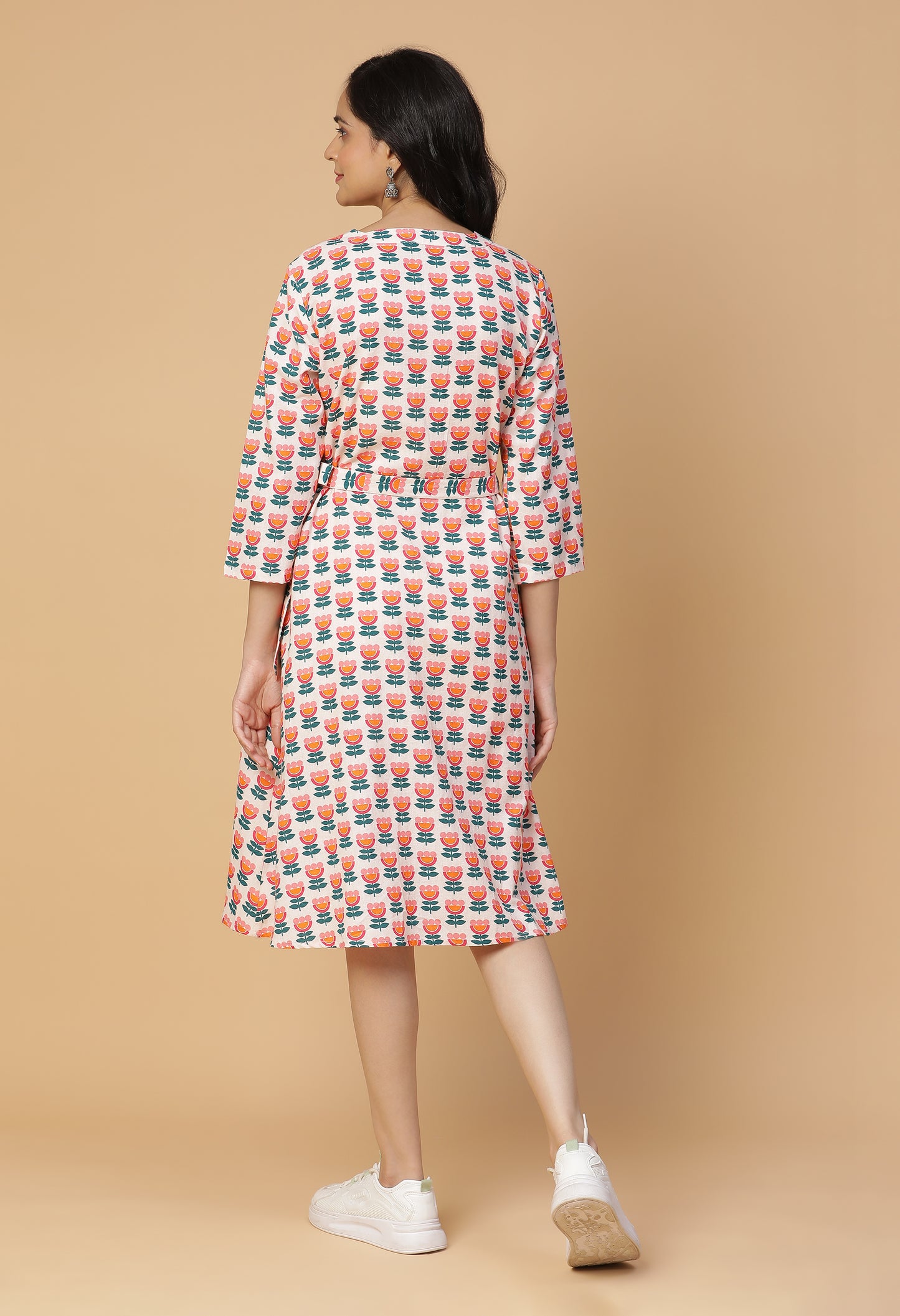 Phool Wrap Dress#17