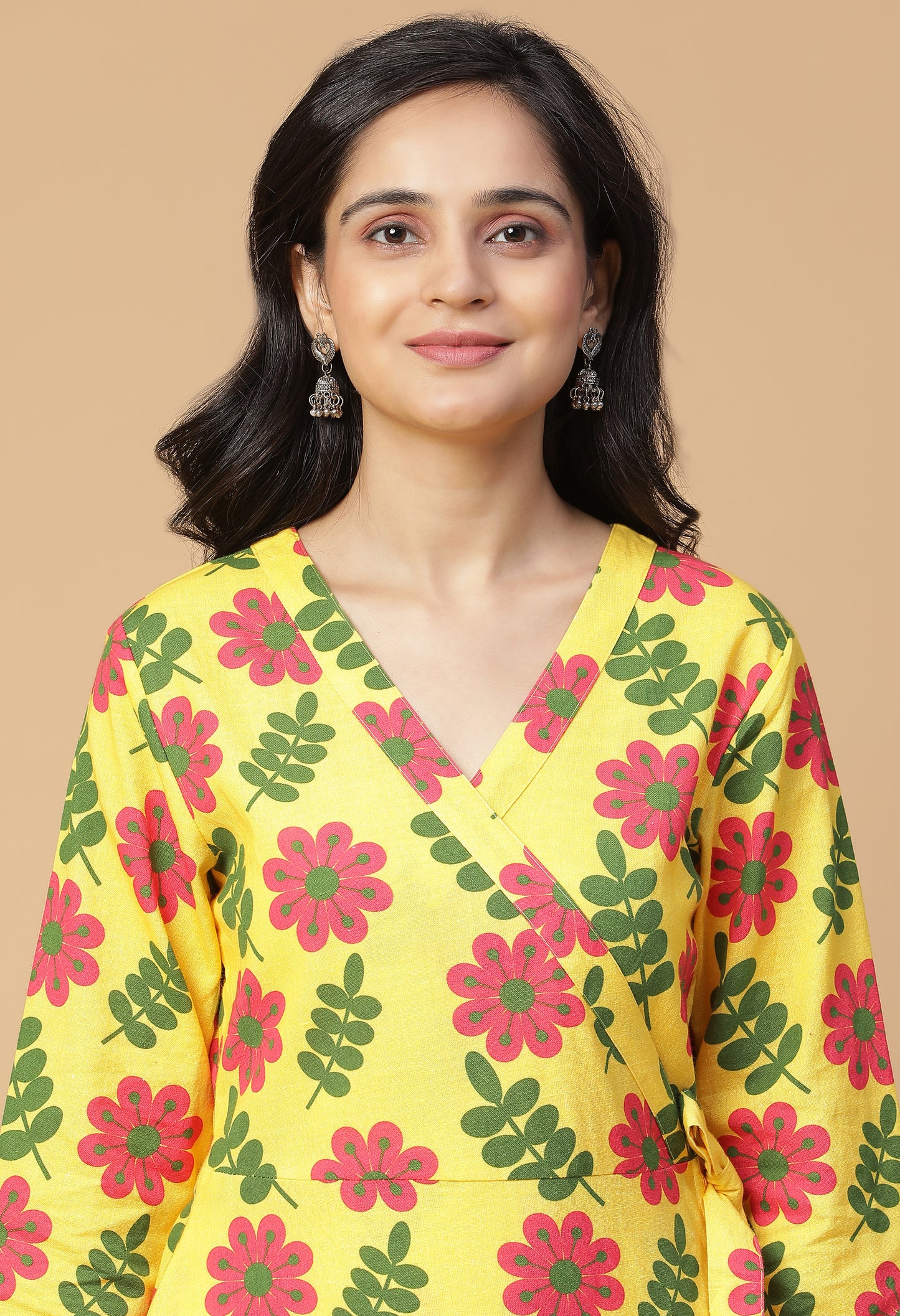 Floral Therapy Wrap Dress#16