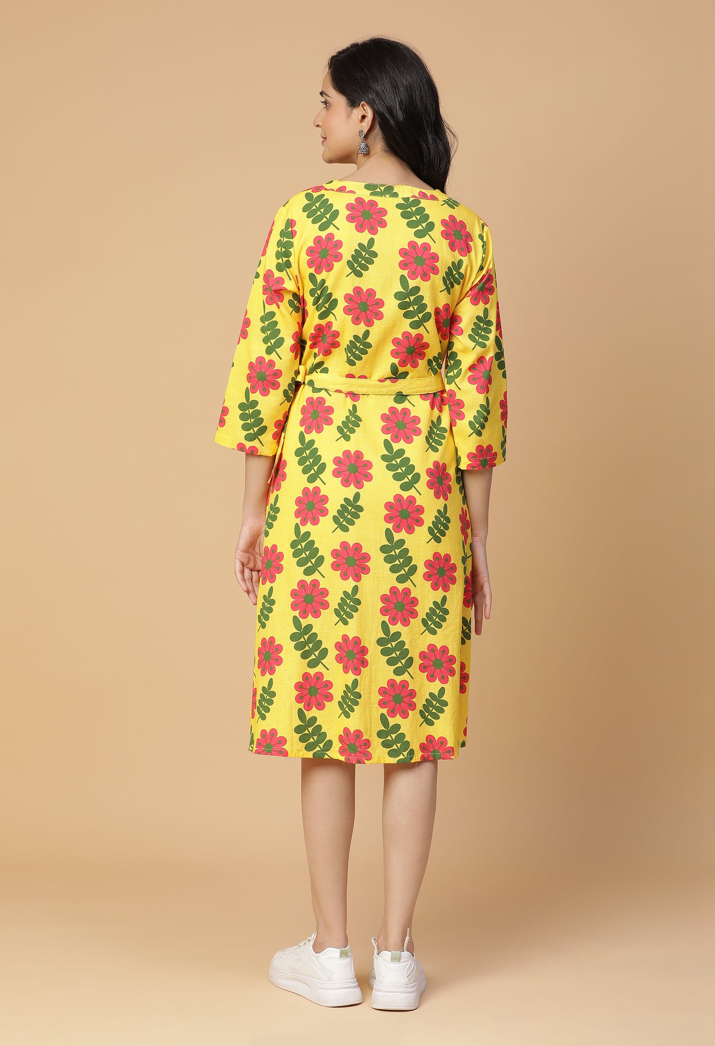 Floral Therapy Wrap Dress#16