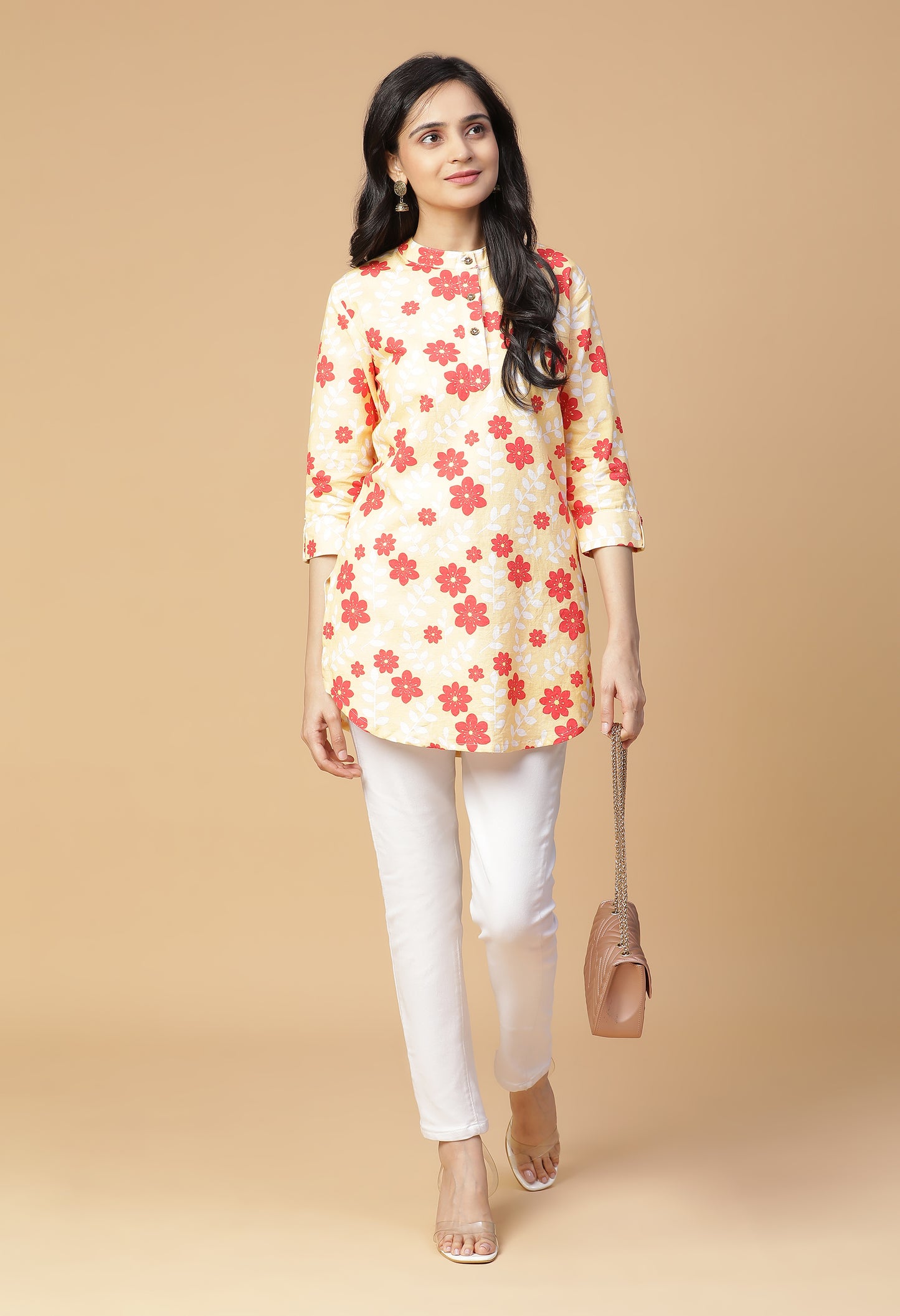Floret Short Kurti#22