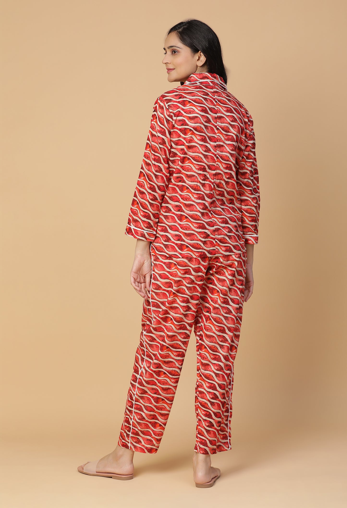 Raspberry Wave Night Suit#6