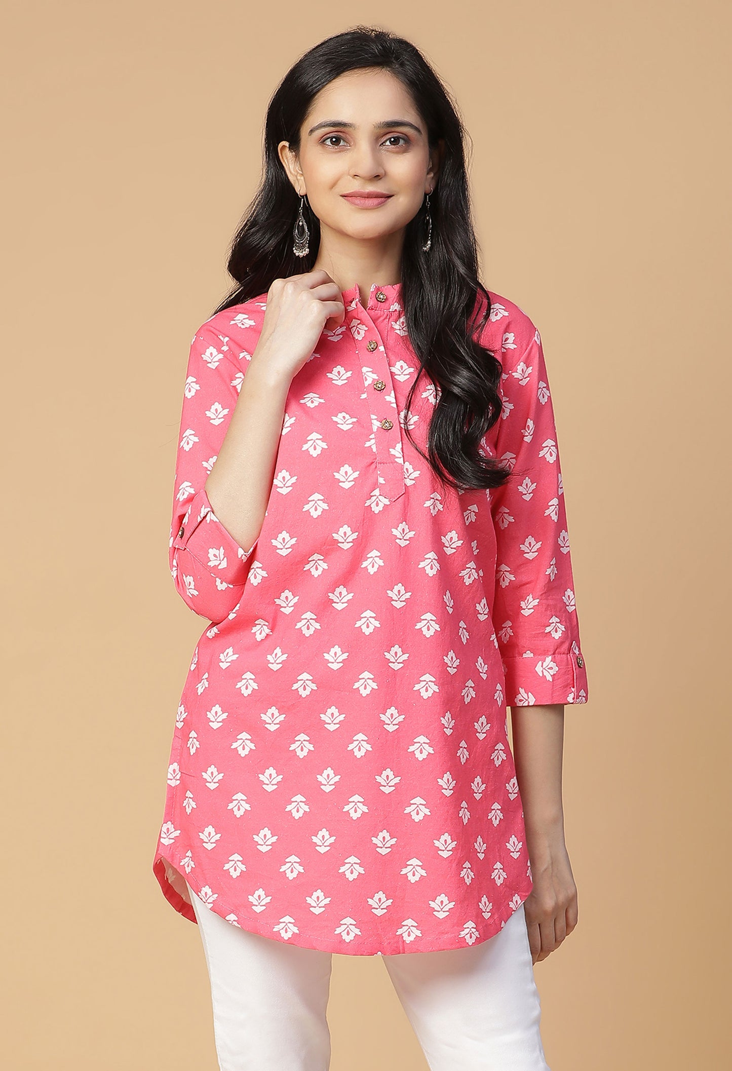Blush Bud Short Kurti#19