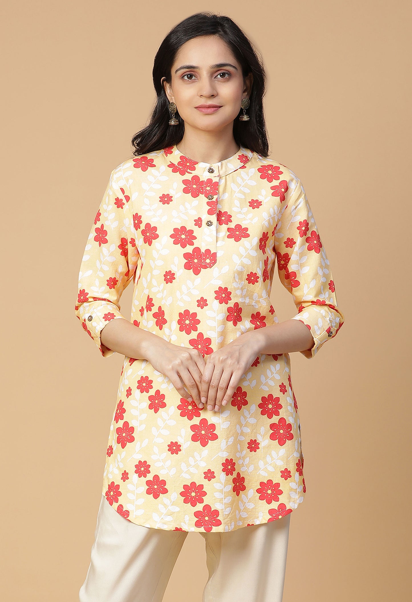 Floret Short Kurti#22