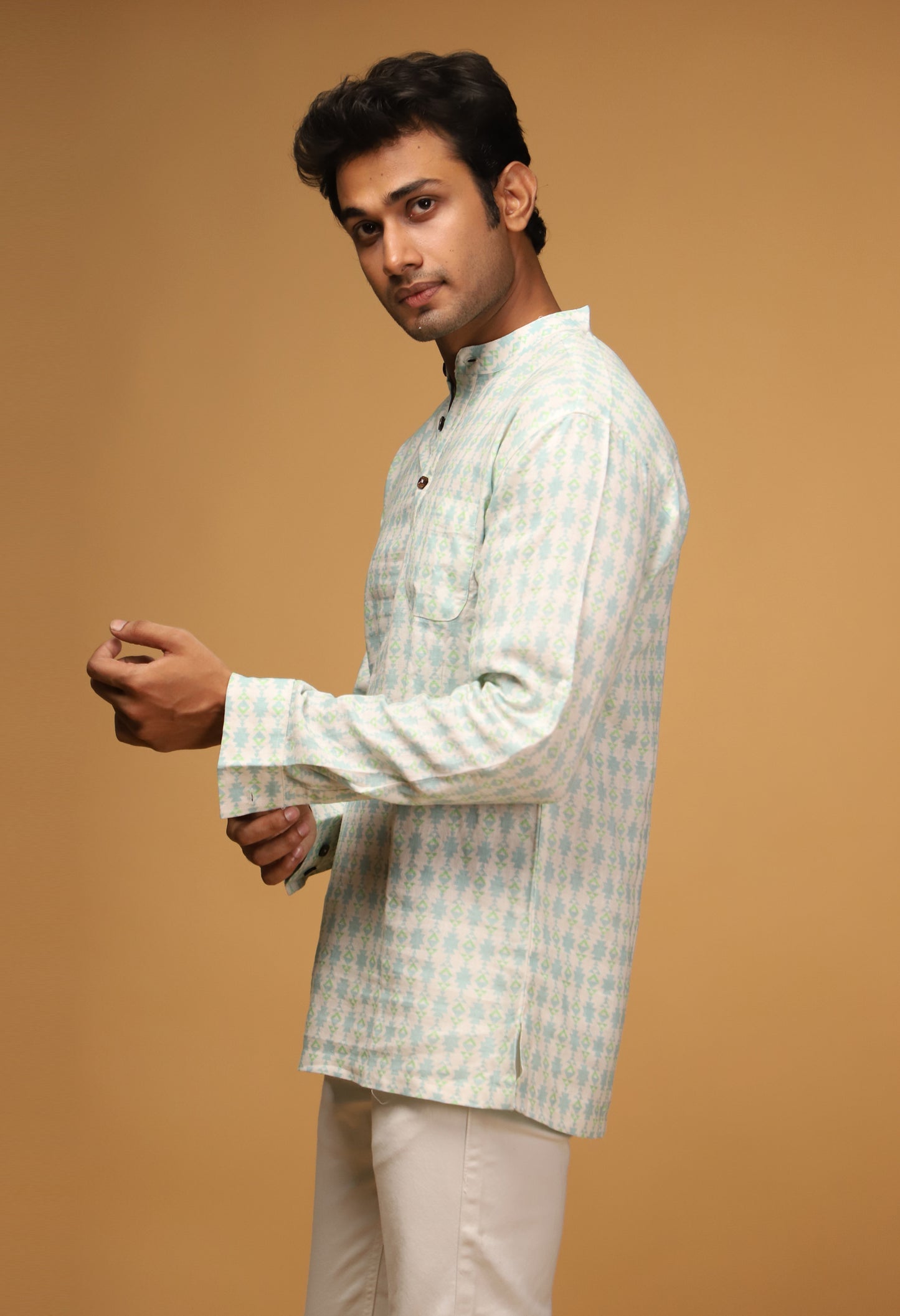 Triblue Kurta Shirt#1