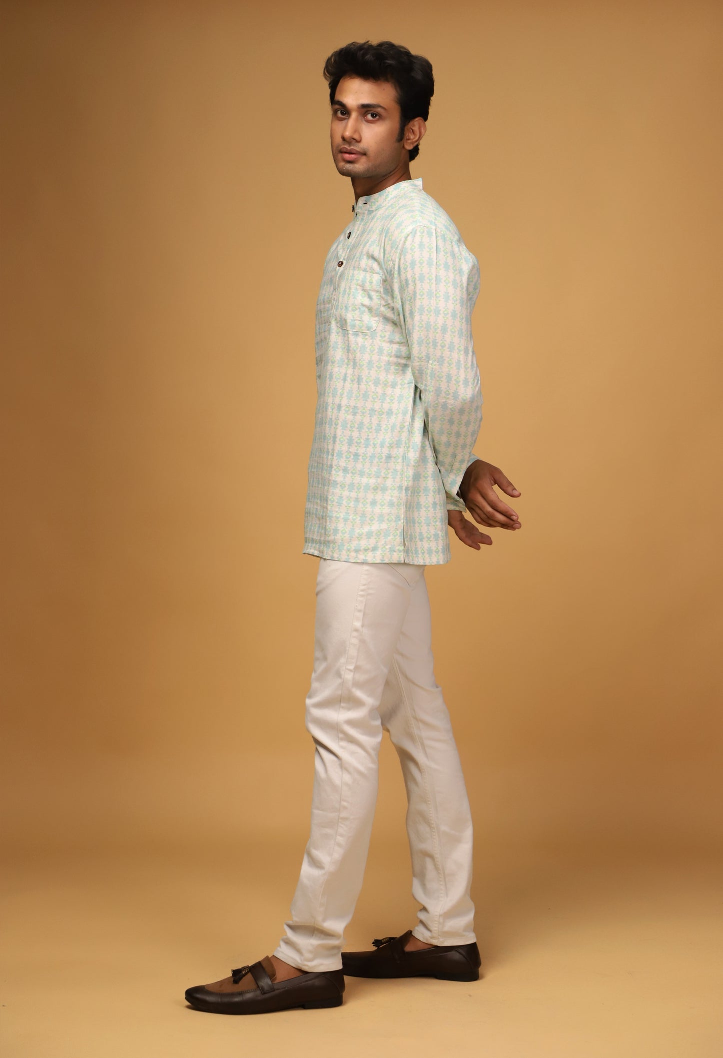 Triblue Kurta Shirt#1