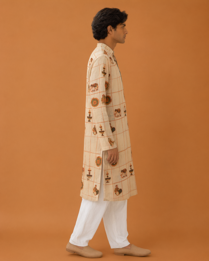 Jashn* Printed Kurta Set 