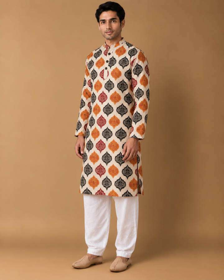 Naqsh* Printed Kurta Set 
