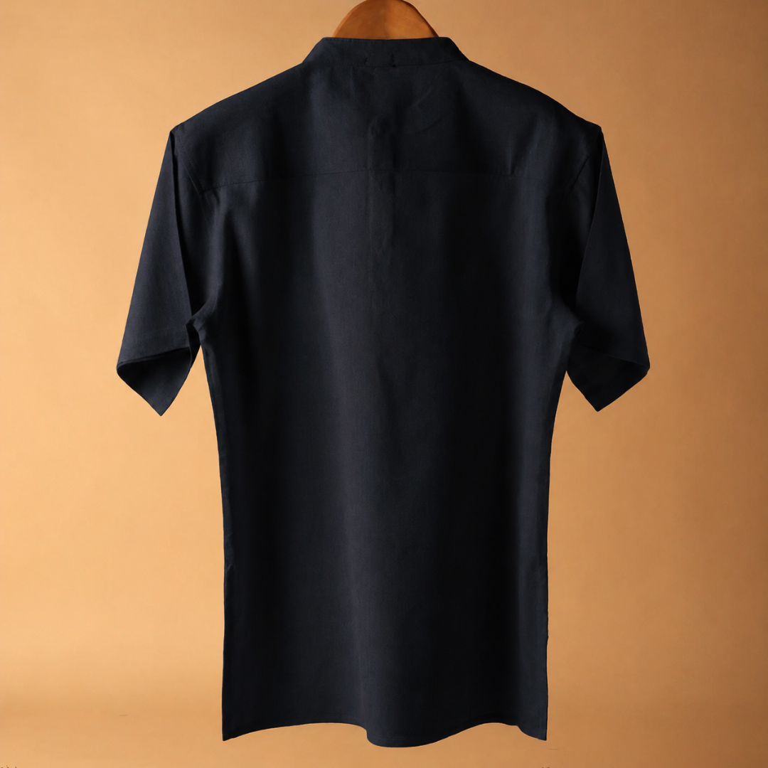 Agniv* Cotton Linen Kurta Shirt 