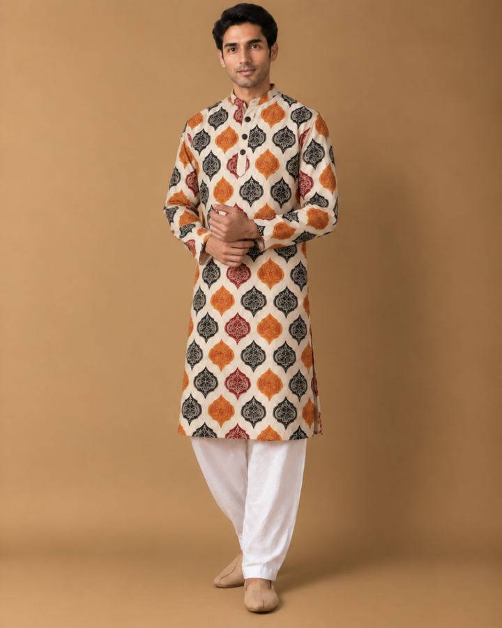 Naqsh* Printed Kurta Set 