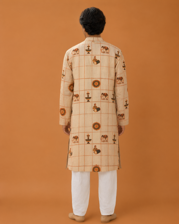 Jashn* Printed Kurta Set 