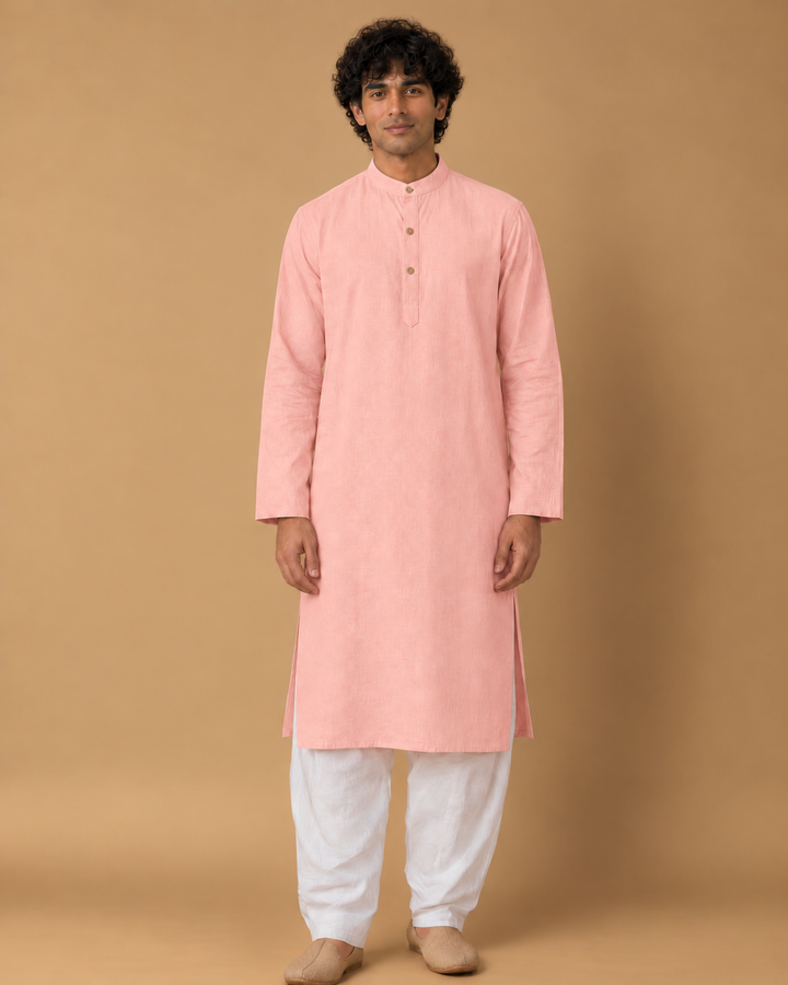Aaroh* Cotton Linen Kurta SET 