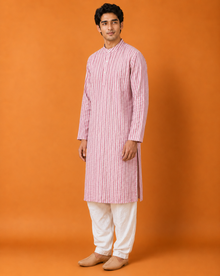 Pink Dusk* Kurta Set 