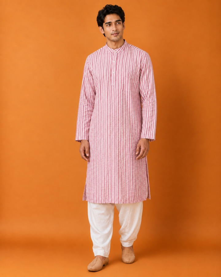 Pink Dusk* Kurta Set 