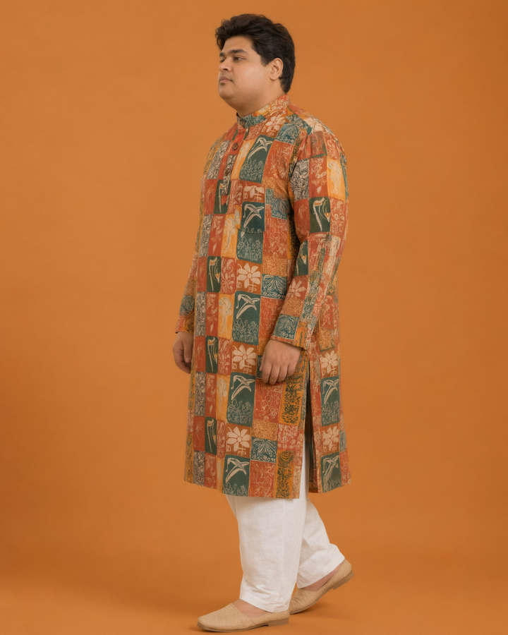 Rang-e-Virasat* Printed Kurta Set 