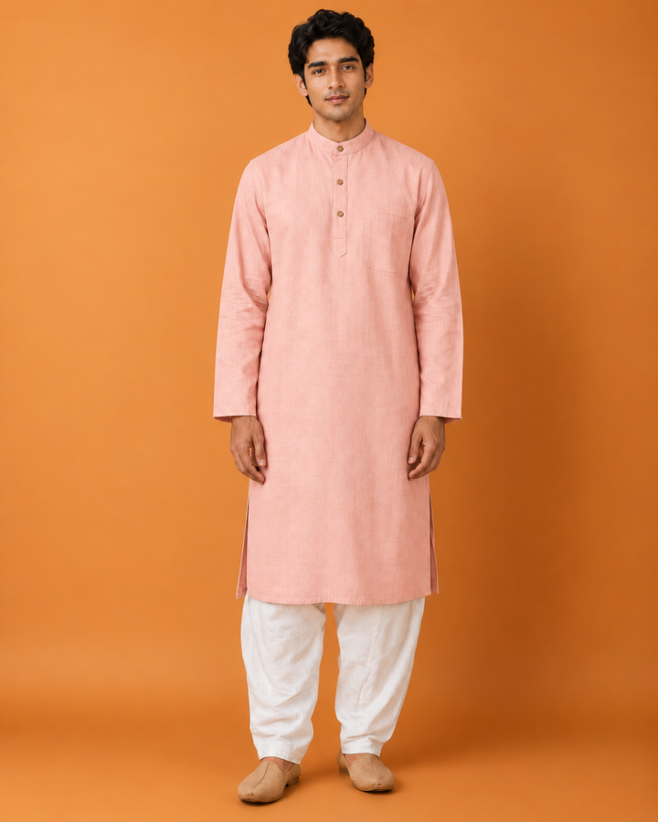 Peach Dawn* Kurta Set 