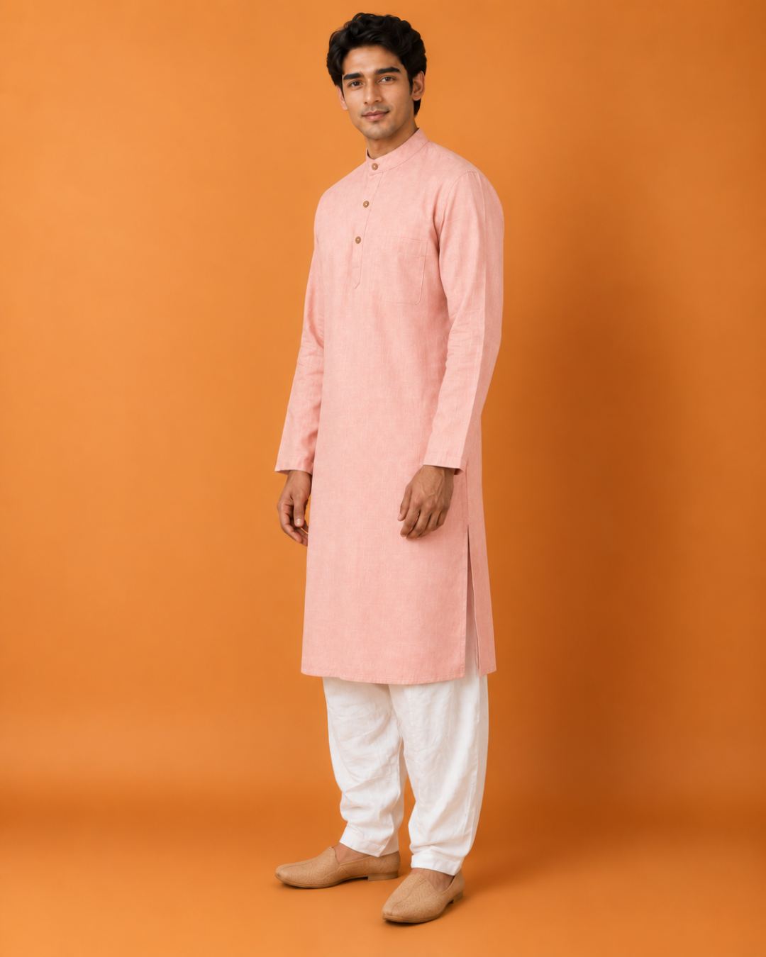 Peach Dawn* Kurta Set 