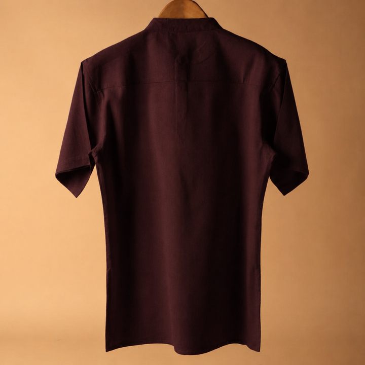 Gahan* Cotton Linen Kurta Shirt 